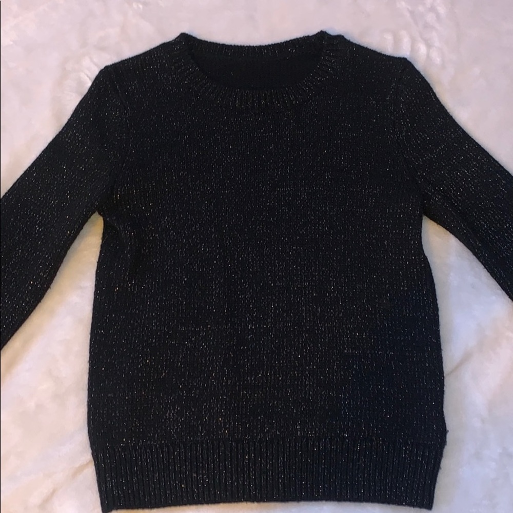 Black Knitted Sweater